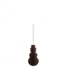 J-LinekersthangerSneeuwman-papier-bruin-large-3stuks