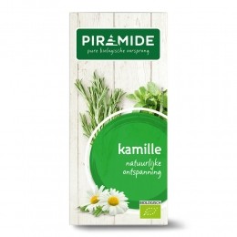 6xPiramideKruidentheeBioKamille20stuks
