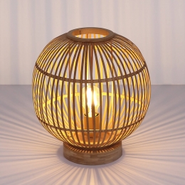 GloboTafellampHildegardvanbamboe30cm