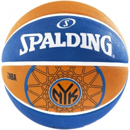 SpaldingBasketbalNBANYKnicksOranjeBlauw