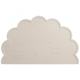 Dutsi-WelpjeSerie-SiliconenPlacemat-LeeuwenOntwerp-Lichtbeige