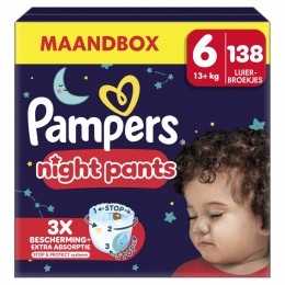 PampersBabyDryNightPantsLuierbroekjesMaat613kg138stuks