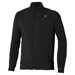 MizunoPREMIUMWARMJACKETZwartHerenMaatXL