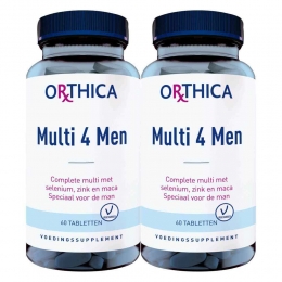GratisVerzending2xOrthicaMulti4Men60tabletten
