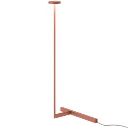 Flat5955vloerlampLEDTerraRed