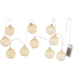 J-Lineslinger10BallenGeribbeld-glas-geel-LEDlic