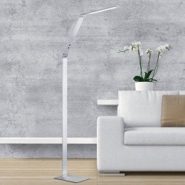 FISCHERHONSELLEDvloerlampGeriSensordimmerCCTaluminium
