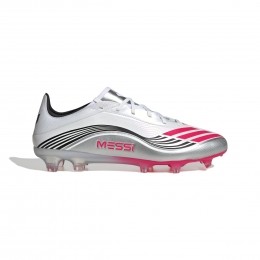adidasF50MessiProGrasVoetbalschoenenFGWitZilverRood
