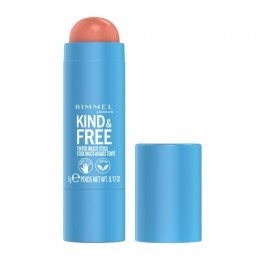 RimmelKindFreeMultiStickBlushenLipstickPeachyCheeks0025gr