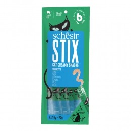 12xSchesirKattensnackStixTonijnMakreel6x15gr