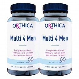 GratisVerzending2xOrthicaMulti4Men60tabletten