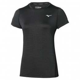 MizunoImpulseCoreTeeZwartDamesMaatL