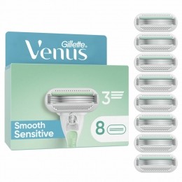 10xGilletteVenusScheermesjesSmoothSensitive8stuks