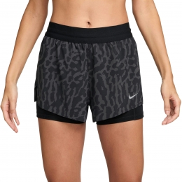 NikeSwiftNoveltyDri-FITMid-Rise4Inch2-in-1ShortsDames