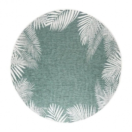 RondBuitenkleedLeaf-Groen-dubbelzijdig-EVAInterior