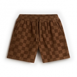 Vans-RangeCheckerboardCordLooseShort-ShortmaatXSbruin