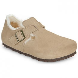 NetteschoenenBIRKENSTOCKLondonShearlingLEVETaupe