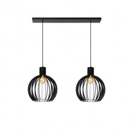 LucideMIKAELAHanglamp-Zwart
