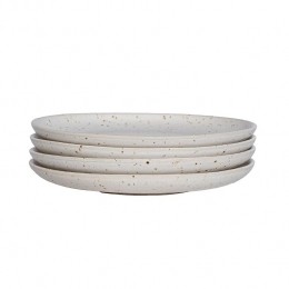 byfonQMixedCeramicsGebaksbordjes4st-17cm-Crme