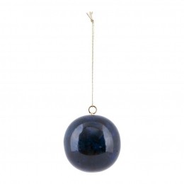HouseDoctorkerstbalblauw6cm