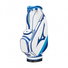 MizunoTourStaffCartBagFY22WitBlauwDamesHerenMaatOneSize