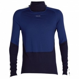 Icebreaker-Womens200SoneLSHighNeck-MerinoshirtmaatLblauw