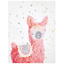 Beliani-AFASSA-Canvas-Roze-Polyester