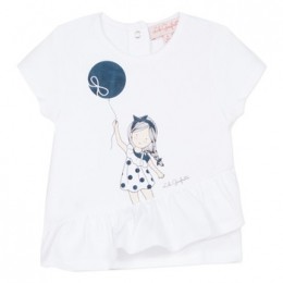 T-shirtKorteMouwLiliGaufretteNALIOS