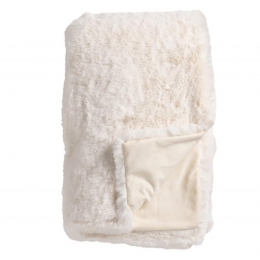 DutchDecorplaidZINZI-140x180cmSnowWhite
