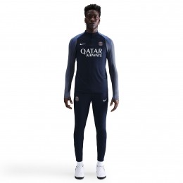 NikeParisSaint-GermainStrikeTrainingspak14-Zip2025-2026DonkerblauwBlauwWit