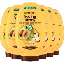 6xGarnierLovingBlendsAvocadoOlieenSheaBoterConditioner250ml