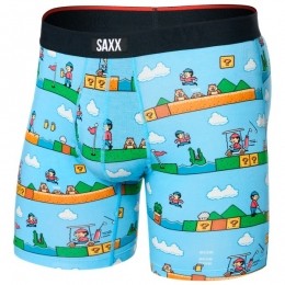 Saxx-VibeXtraBoxerBriefFly-SynthetischondergoedmaatLblauw