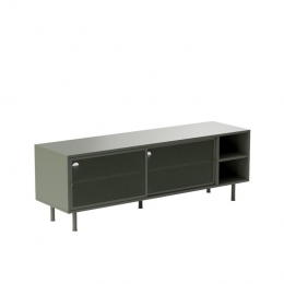 NordicHomeSadietv-meubel160cm-olijfgroen