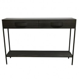 PTMDSidetableAcalia-120x30x81cm-Metaal-Bruin