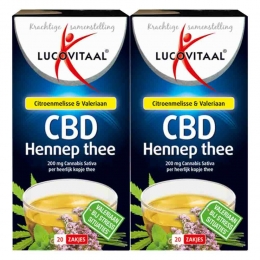 2xLucovitaalTheeHennepCBD20stuks