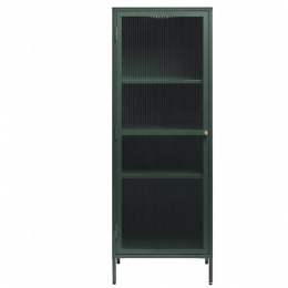 NordicHomeOlanglazenwandkast-160cm-groen