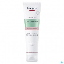 EucerinDermoPureTripleActionReinigingsgelPost-AcneVlekkenOnzuivereHuid150ml
