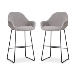 NolonNino-MaeBarkrukkenSetvan2-BouclTaupe-Zwart-75cm