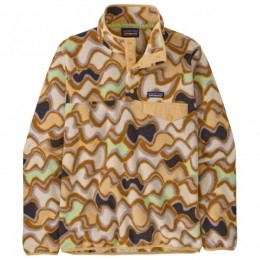 Patagonia-WomensLightweightSynchillaSnap-TFleecePullover-FleecetruimaatXSbeigebruin