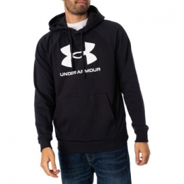 SweaterUnderArmourRivaliserendefleece-logotruimetcapuchon