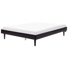 Beliani-TOUCY-Tweepersoonsbed-Zwart-160x200cm-Rubberhout