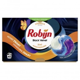 RobijnWascapsules3-in1BlackVelvet40stuks