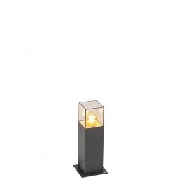 BuitenlampCubestaandgrijsklein