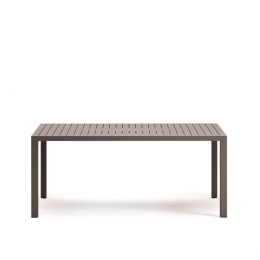 KaveHome-Culipbuitentafelinaluminiummetbruineafwerking180x