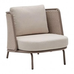 KaveHomeSedalisLoungeStoel-Taupe