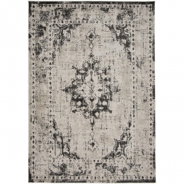 LeenBakker-VloerkleedUrali-Lichtantraciet-160x230Cm-Polypropyleen-Grijs