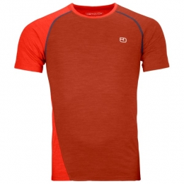 Ortovox-120CoolTecFastUpwardT-Shirt-SportshirtmaatMrood