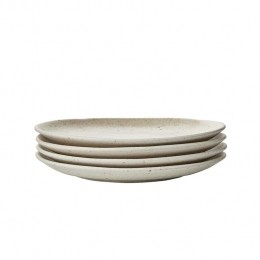 byfonQMixedCeramicsOntbijtborden4st-22cm-Crme