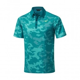 MizunoCamoPoloShirtHerenMaatS