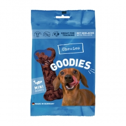 12xChewiesGoodiesHondensnacksMiniKoolvis125gr